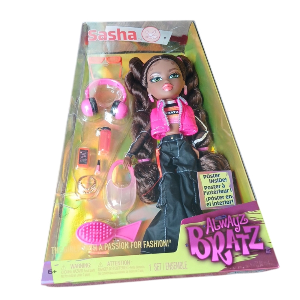 Alwayz Bratz Fashion Doll -‎ Sasha/NIB